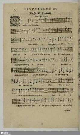 Praetorius, Michael: Das ist mir lieb