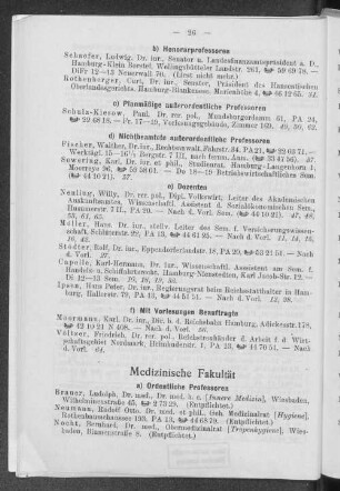 Medizinische Fakultät