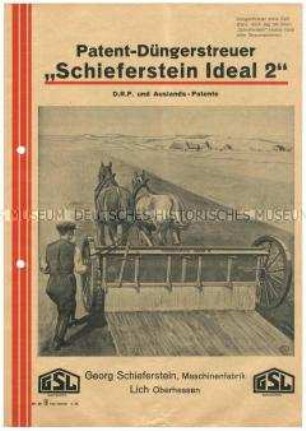 Kunstdüngerstreuer "Ideal 2"
