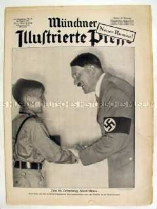 Wochenzeitschrift "Münchner Illustrierte Presse" u.a. über den Einmarsch der italienischen Truppen in Albanien