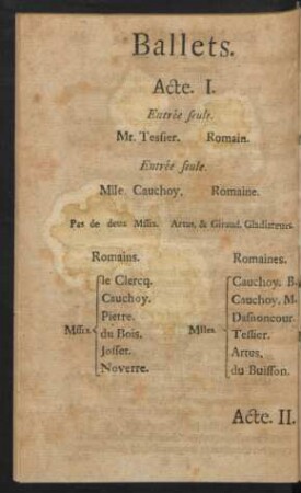 Ballets