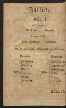 Ballets