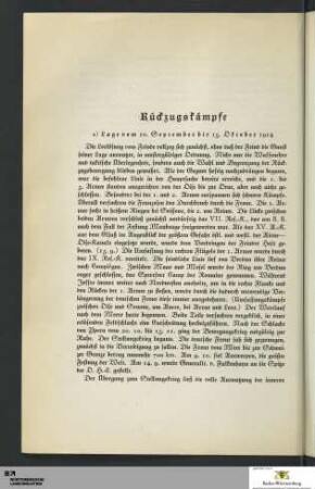 Rückzugskämpfe