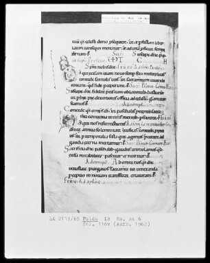 Sequentiar, Graduale und Sakramentar — ---, Folio 116versoBuchseite