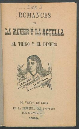 Romances de la muger y la botella