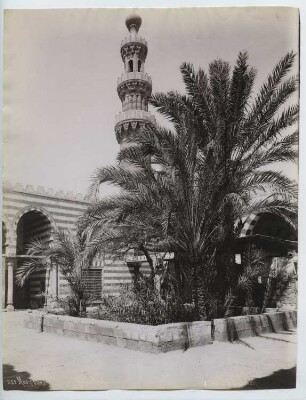 Aqsunqur-Moschee, Kairo: Außenansicht, Minarett