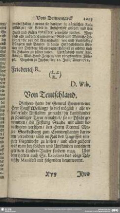 Von Teutschland