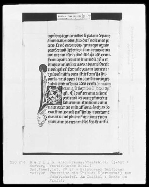 Lektionar aus Salzburg — Initiale K(arissimi), Folio 170verso