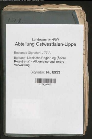 Liquidation der Eingangsabgaben für die Hofhaltung, Bd. 1