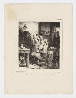 Entrez vieux cocodrille..., Blatt 7 der Folge "Album pour 1830"