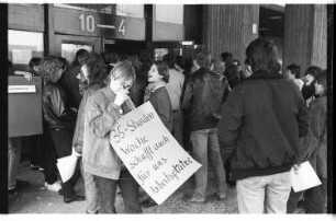 Kleinbildnegative: Protestaktion "Jetzt schlägt's 13", 1984