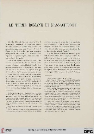 27: Le terme romane di Massaciuccoli