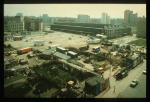 Diapositiv: Markgrafenstraße, Besselstraße, 1984