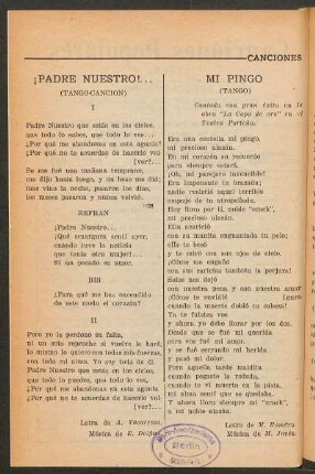 Mi pingo : (Tango)