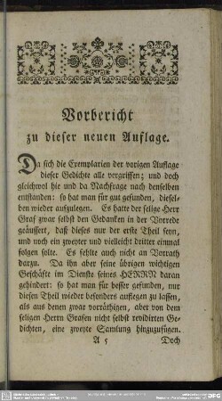 Vorbericht zu dieser neuen Auflage