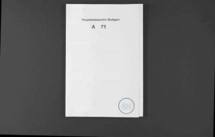 Schriftwechsel bezüglich eines verlorengegangenen Schreibens, welches Herzog Johann Friedrich II. von Sachsen bezüglich des Wormser Kolloquiums an Herzog Christoph von Württemberg und Pfalzgraf Ottheinrich abgesendet hatte.