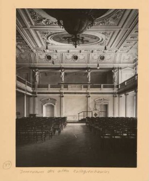 Saal im Kollegienhaus