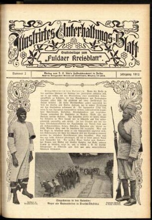 Ausgabe vom Sonntag, den 14. Januar 1912.