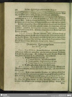 Dominica Quinquagesimae. Luc. XVIII, 31 - 43.