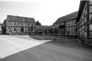 Hofanlage (Hofreite, Fachwerk); Haina, Dorfstraße 5