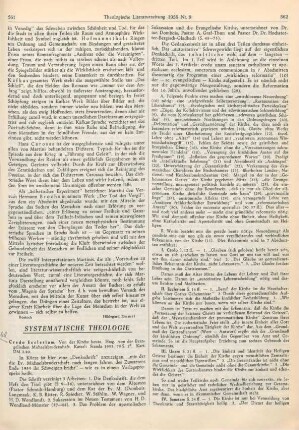 561-563 [Rezension] Credo ecclesiam
