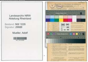 Entnazifizierung Adolf Mueller , geb. 19.02.1887 (Bergbauangestellter)
