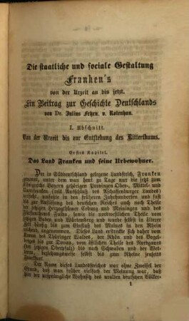Archiv für Geschichte und Altertumskunde von Oberfranken. 9. 1863/65