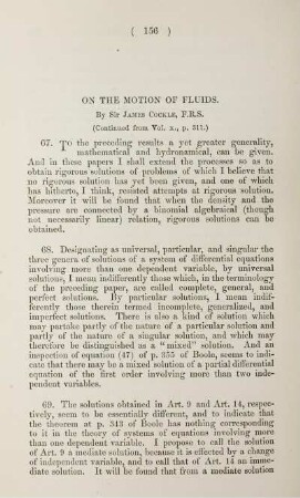 On the motion of fluids.