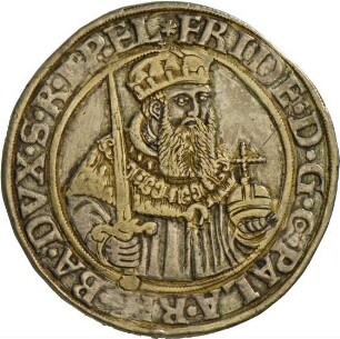 Taler des pfälzischen Kurfürsten Friedrich II., 1548