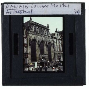 Danzig, Artushof : Fassade zum Langen Markt