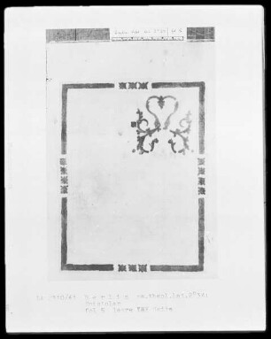 Epistolar aus Trier — Leere Textseite, Folio 45verso