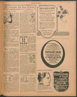 El rincón de los niños