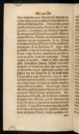 418-424, Nec symbola ante Macedonii aetatem ecclesiae ...