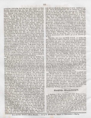 136 Kirchliche Mittheilungen