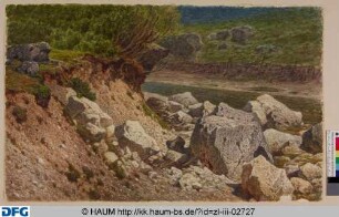 Felsen an einem Fluss