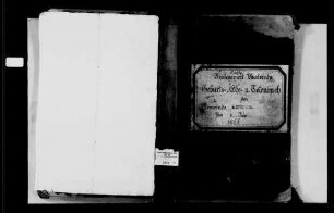 Karlsruhe, katholische Gemeinde: Standesbuch 1866
