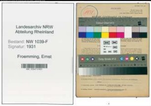 Entnazifizierung Ernst Froemming , geb. 26.10.1898 (Kriminalbeamter)