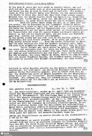 Betroffenheitsbericht eines Bausoldaten