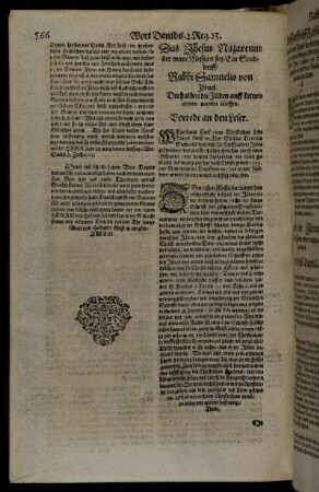 Das Jhesus Nazarenus der ware Messias sey [...]