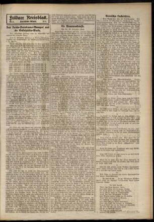 Zweite Ausgabe vom Donnerstag, den 09. Januar 1913.