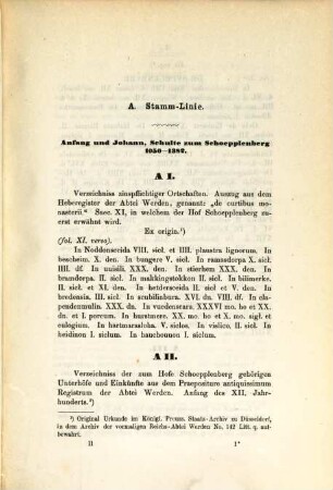 Die Familie Schöpplenberg : Familien-Nachrichten aus dem Zeitraume von 1050 - 1870 nach Urkunden und Familienpapieren zusammengetragen von Eugen Richard Schoepplenberg. 2