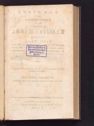 Nachrichten über die Cholera-Seuche, wie sie in Hindostan und in der indischen Halbinsel in den Jahren 1817, 1818 und 1819 geherrscht hat