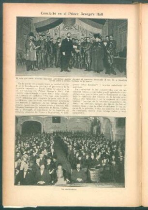 Concierto en el Prince George's Hall