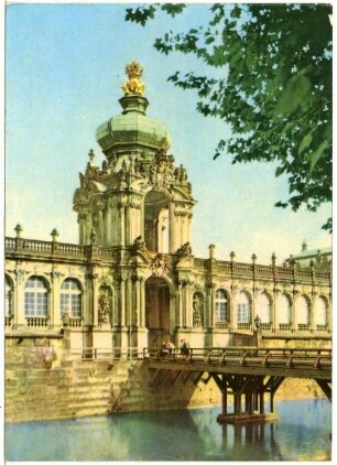 Dresden. Zwinger, Kronentor