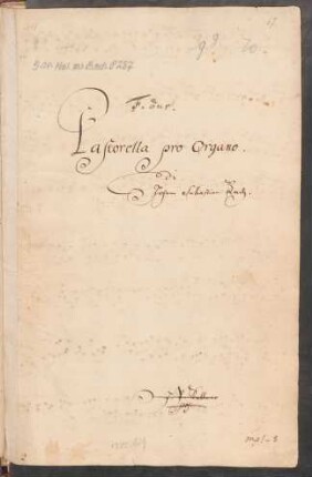 Pastoralen; org; F-Dur; BWV 590