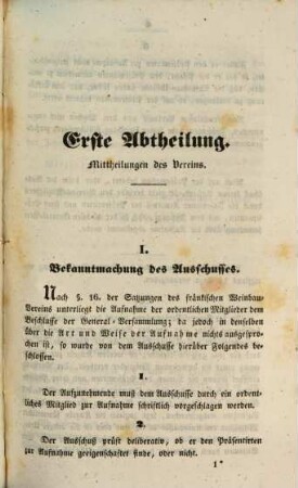 Jahrbücher des Fränkischen Weinbau-Vereins : in zwanglosen Heften. 2, 2. 1836