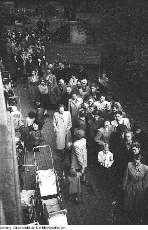 Dresden, Volkswahl 1954, Stimmabgaben, Wahlauszählung, 17. Oktober 1954