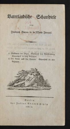 Vaterländische Schauspiele