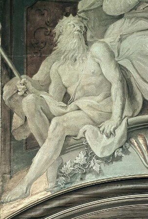 Kybele mit Neptun und einem Putto