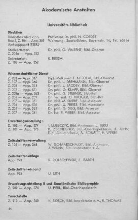 Akademische Anstalten